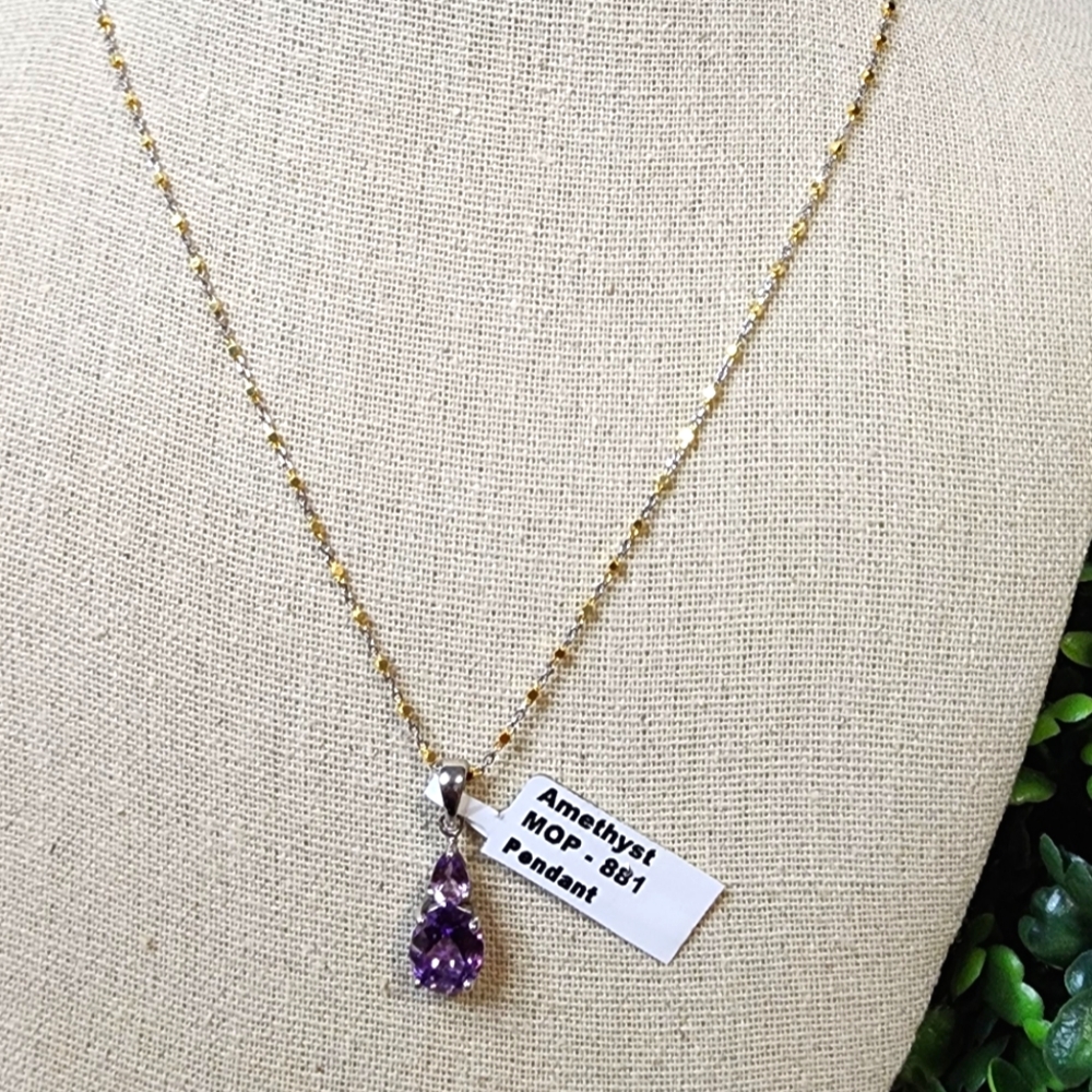 Real AMETHYST Necklace